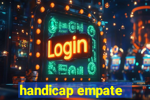handicap empate -1